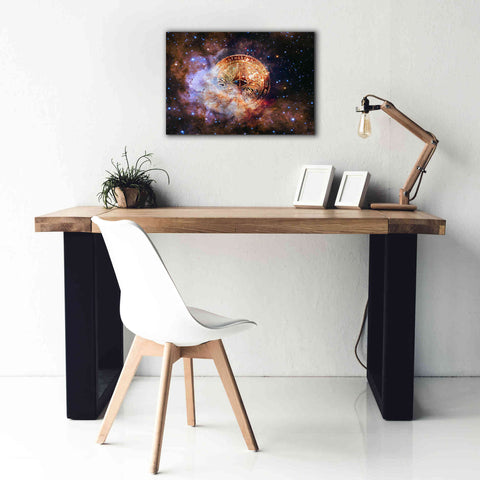 Image of 'Ethereum Nebula' by Epic Portfolio, Giclee Canvas Wall Art,26x18