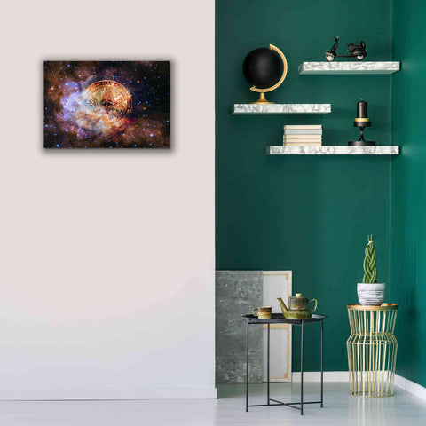 Image of 'Ethereum Nebula' by Epic Portfolio, Giclee Canvas Wall Art,26x18