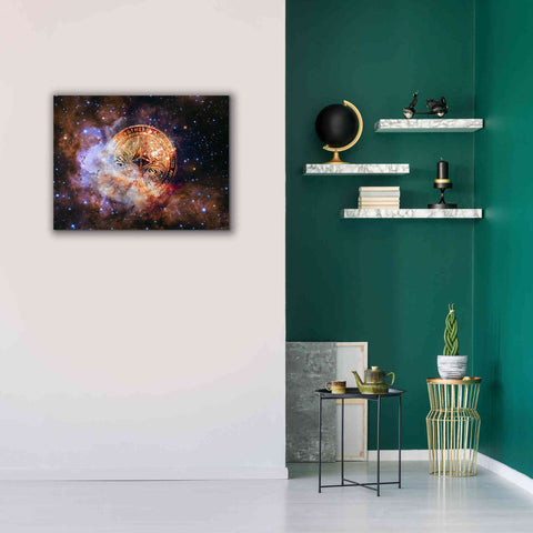 Image of 'Ethereum Nebula' by Epic Portfolio, Giclee Canvas Wall Art,34x26