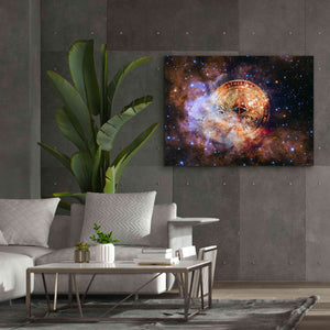 'Ethereum Nebula' by Epic Portfolio, Giclee Canvas Wall Art,54x40