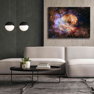 'Ethereum Nebula' by Epic Portfolio, Giclee Canvas Wall Art,54x40