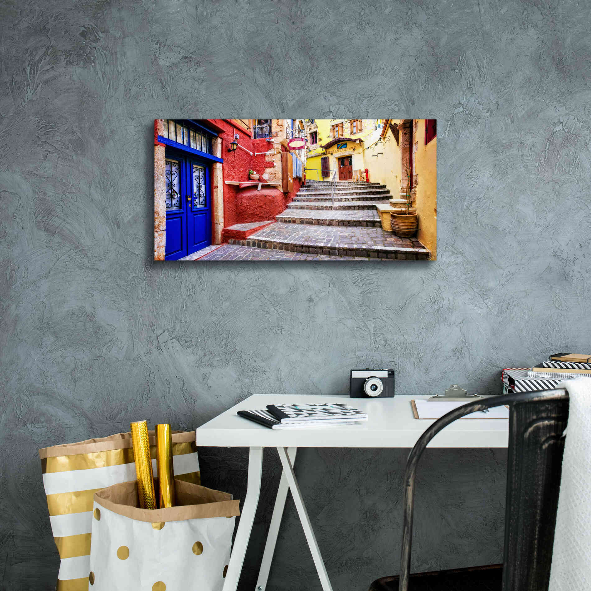 'A Casa' by Epic Portfolio, Giclee Canvas Wall Art,24x12