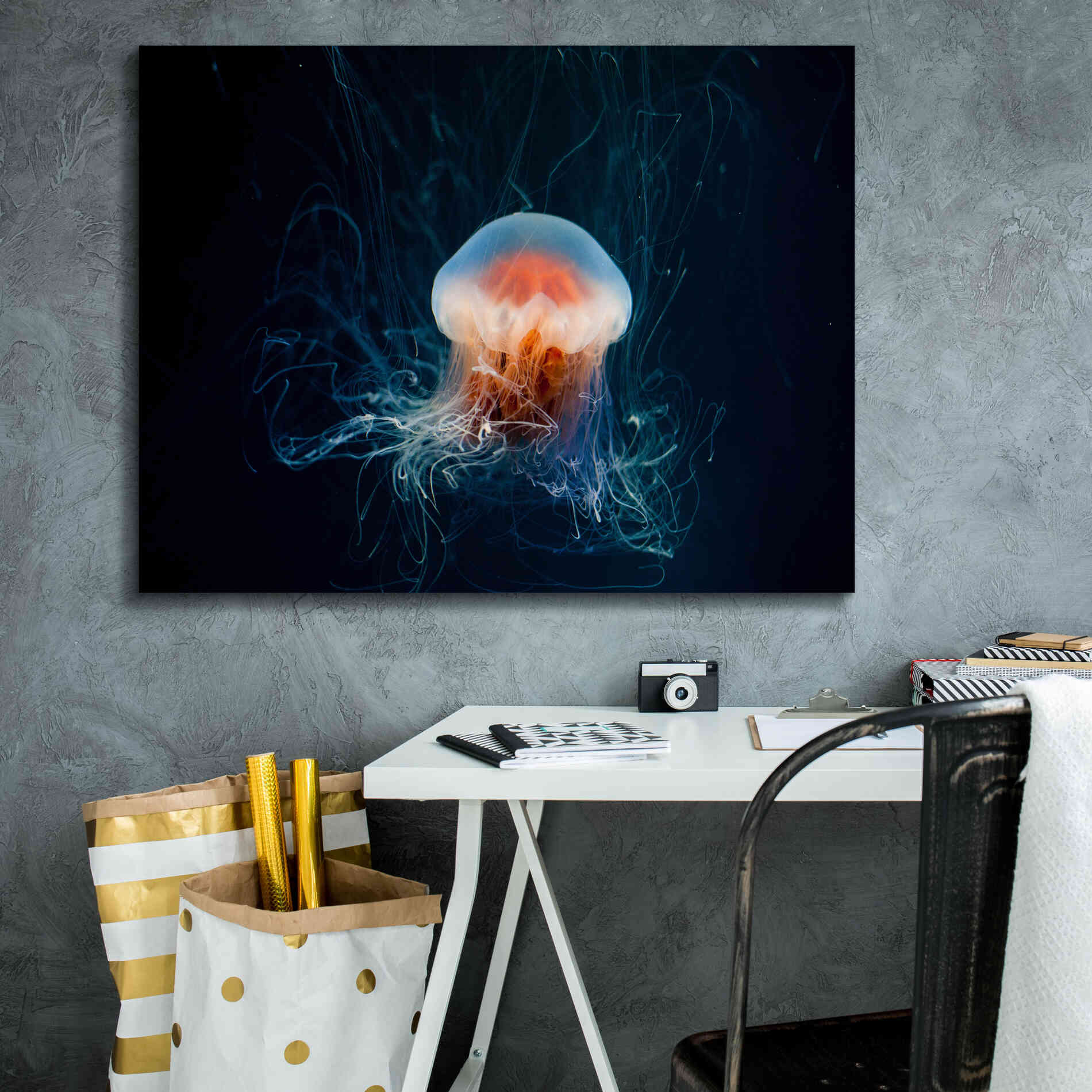 'Blast Off' by Epic Portfolio, Giclee Canvas Wall Art,34x26