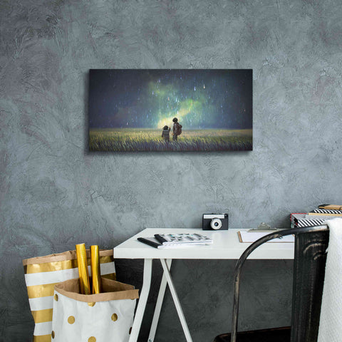 Image of 'Curious Mind' by Epic Portfolio, Giclee Canvas Wall Art,24x12
