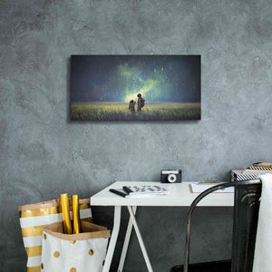 'Curious Mind' by Epic Portfolio, Giclee Canvas Wall Art,24x12