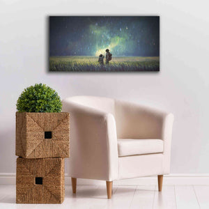 'Curious Mind' by Epic Portfolio, Giclee Canvas Wall Art,40x20