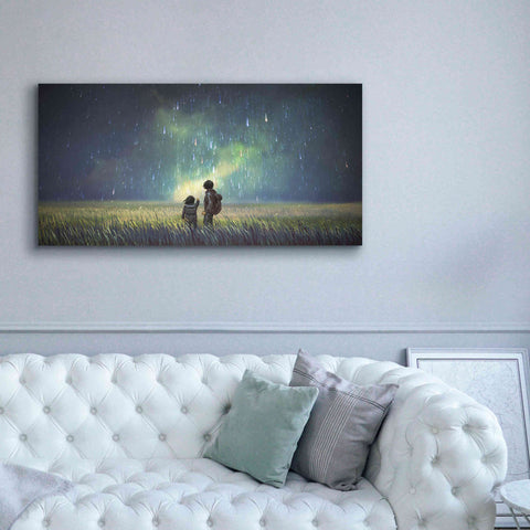 Image of 'Curious Mind' by Epic Portfolio, Giclee Canvas Wall Art,60x30