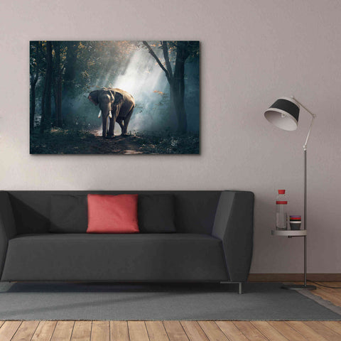 Image of 'Elephant' by Epic Portfolio, Giclee Canvas Wall Art,60x40