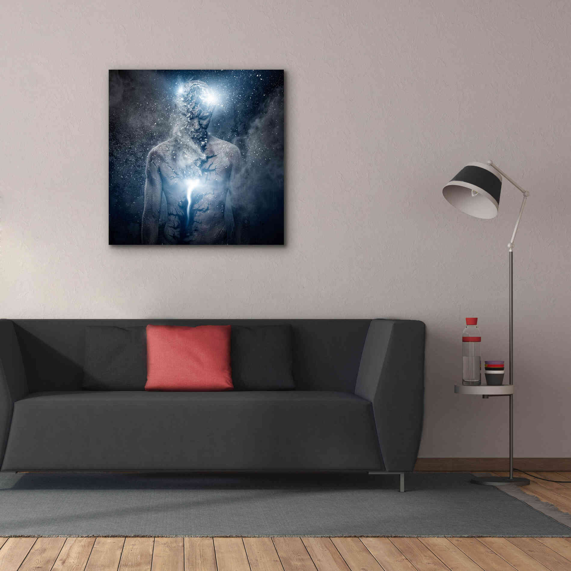 'Fleeing Of The Soul' by Epic Portfolio, Giclee Canvas Wall Art,37x37