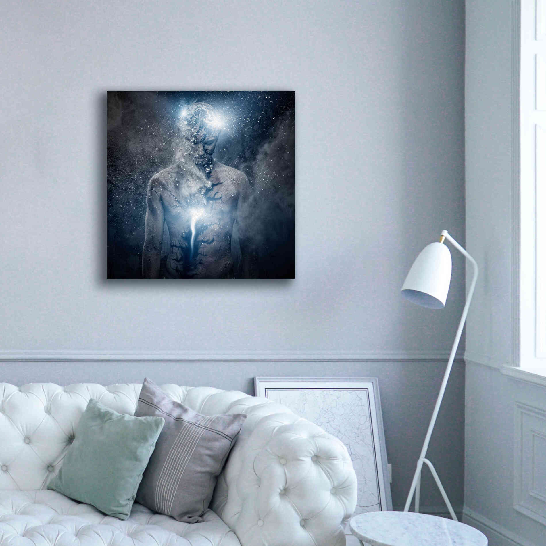 'Fleeing Of The Soul' by Epic Portfolio, Giclee Canvas Wall Art,37x37