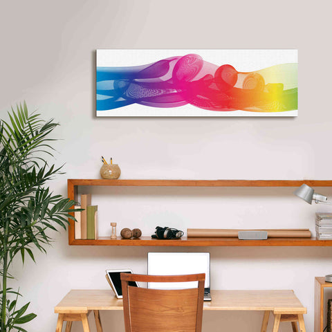 Image of 'Hyperloop' by Epic Portfolio, Giclee Canvas Wall Art,36x12