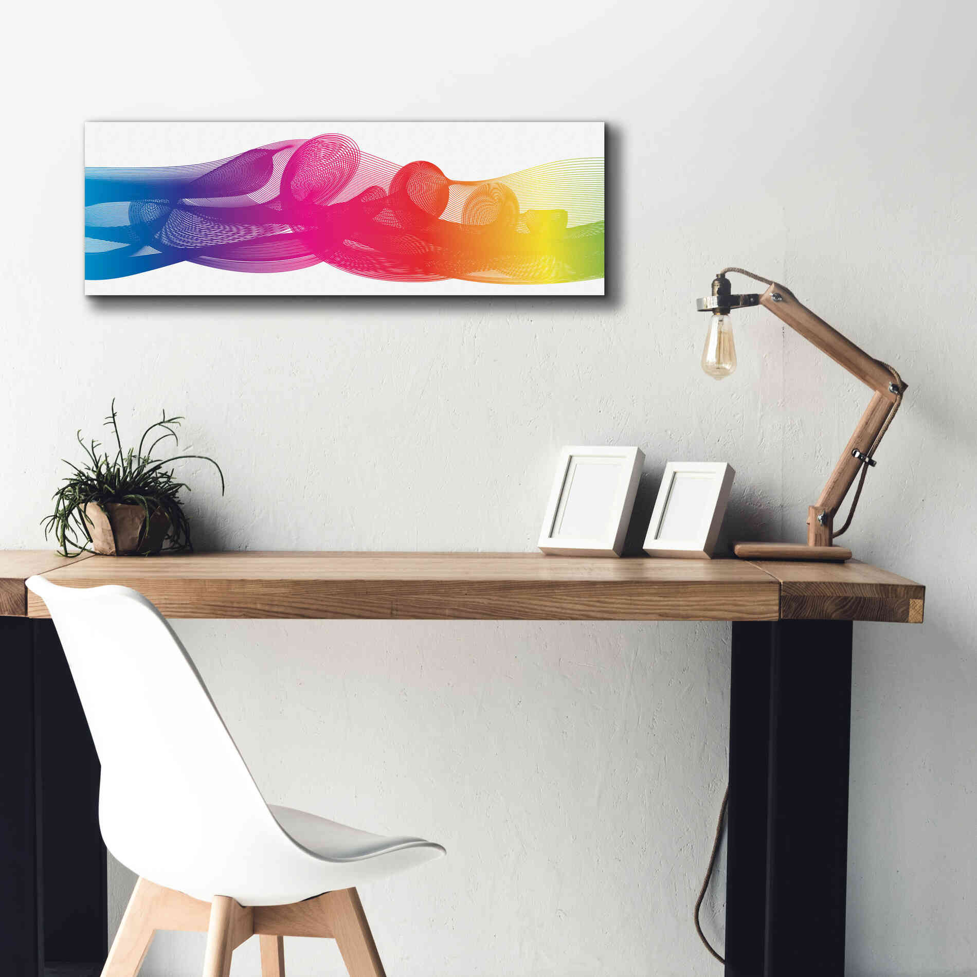 'Hyperloop' by Epic Portfolio, Giclee Canvas Wall Art,36x12