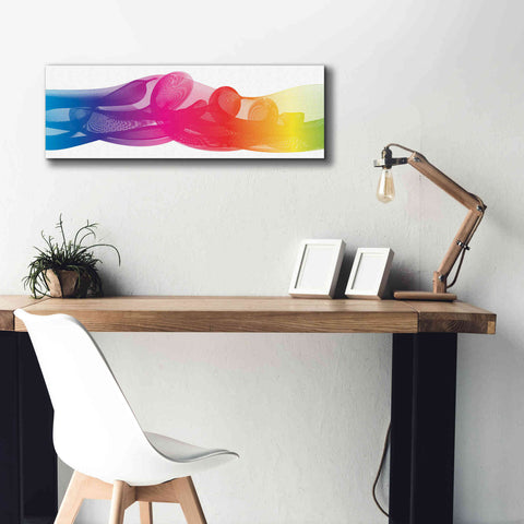 Image of 'Hyperloop' by Epic Portfolio, Giclee Canvas Wall Art,36x12