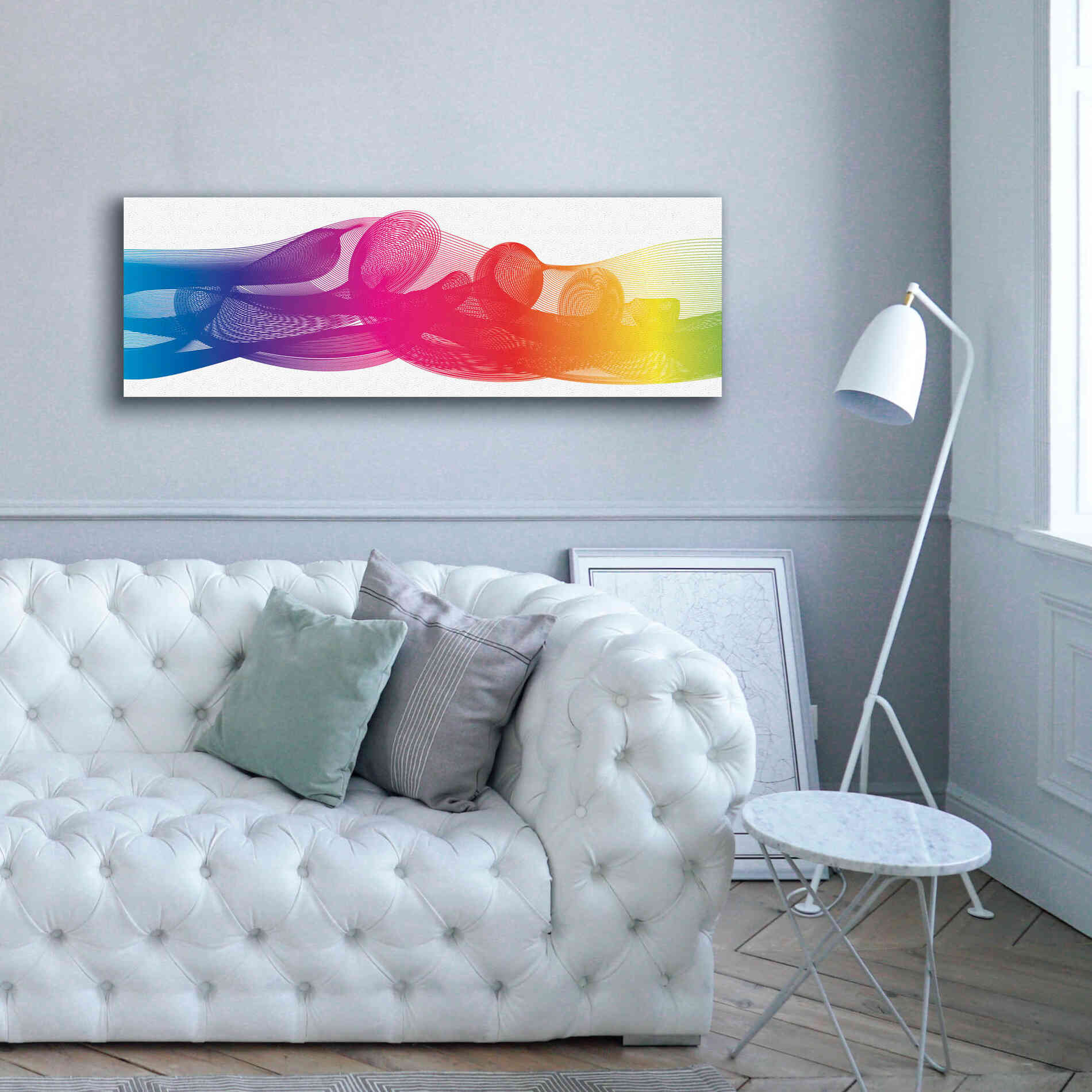 'Hyperloop' by Epic Portfolio, Giclee Canvas Wall Art,60x20