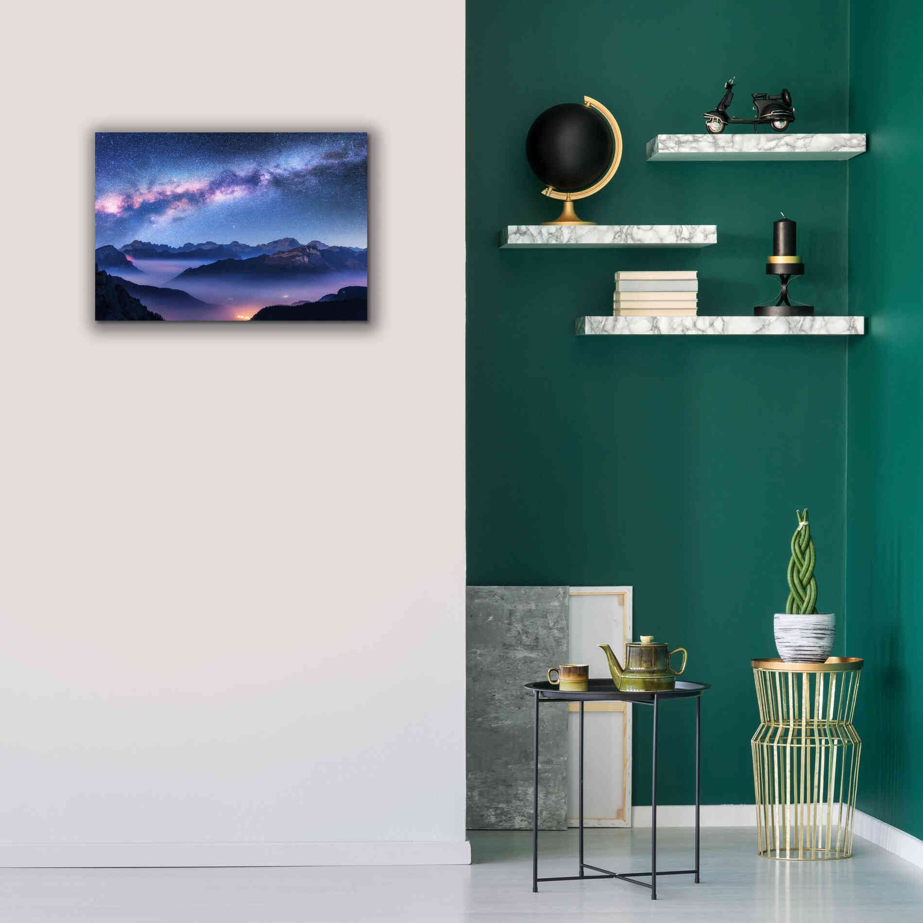 'Inside The Milky Way' by Epic Portfolio, Giclee Canvas Wall Art,26x18
