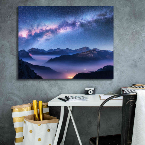Image of 'Inside The Milky Way' by Epic Portfolio, Giclee Canvas Wall Art,34x26