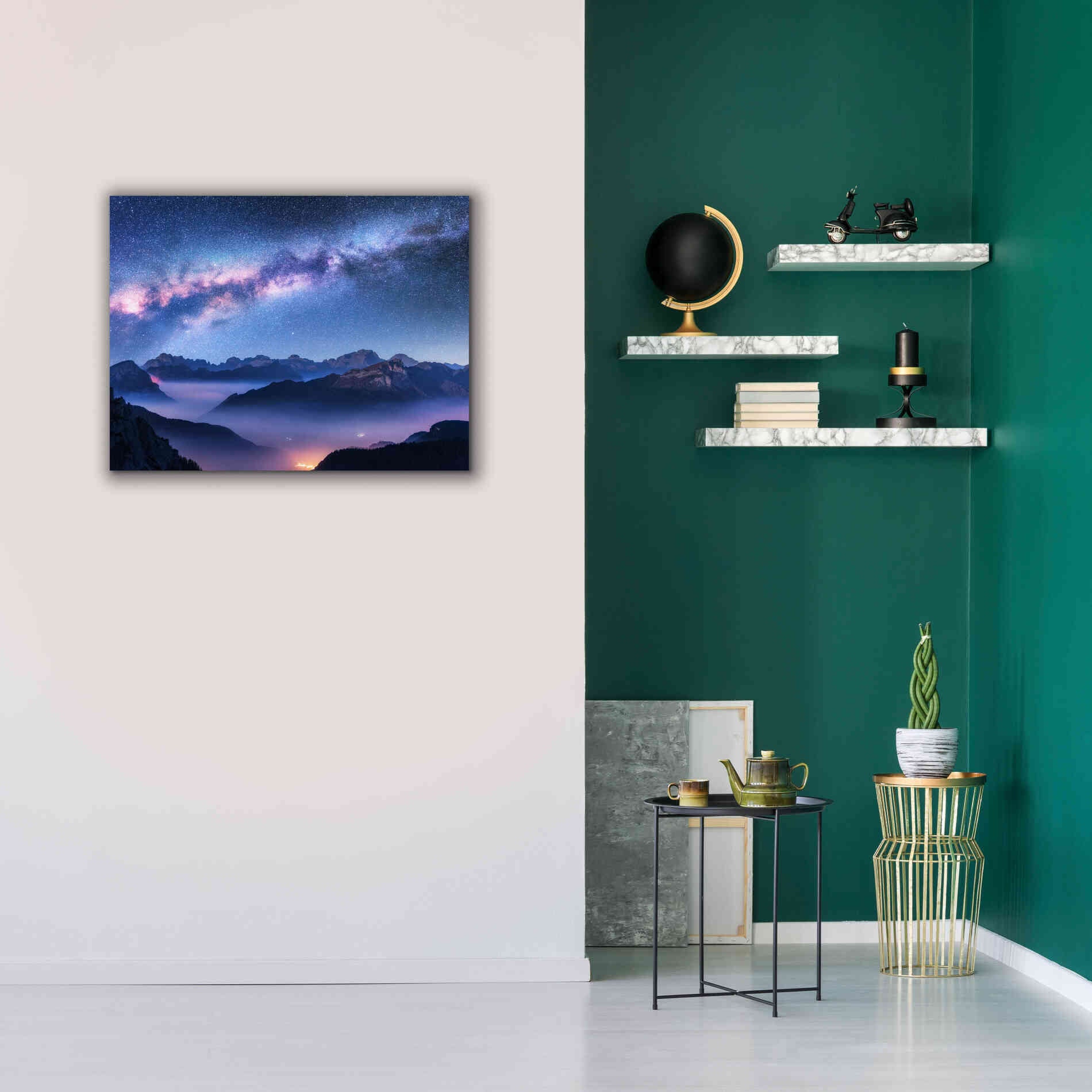 'Inside The Milky Way' by Epic Portfolio, Giclee Canvas Wall Art,34x26