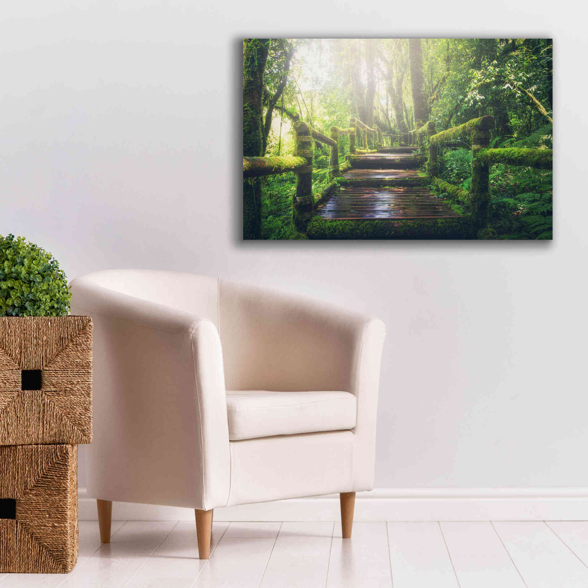 'Jungle' by Epic Portfolio, Giclee Canvas Wall Art,40x26