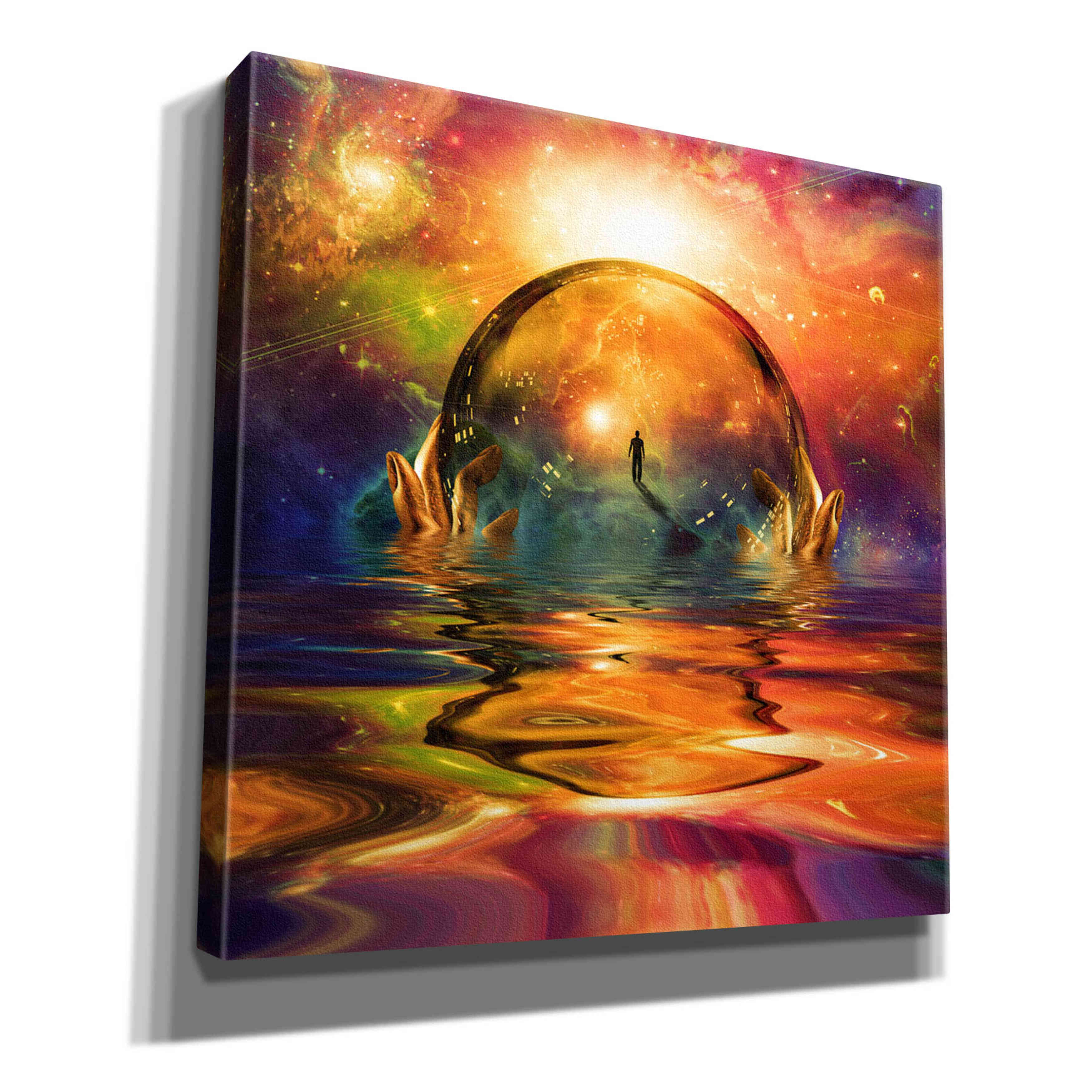 'Liquid Galaxy' by Epic Portfolio, Giclee Canvas Wall Art