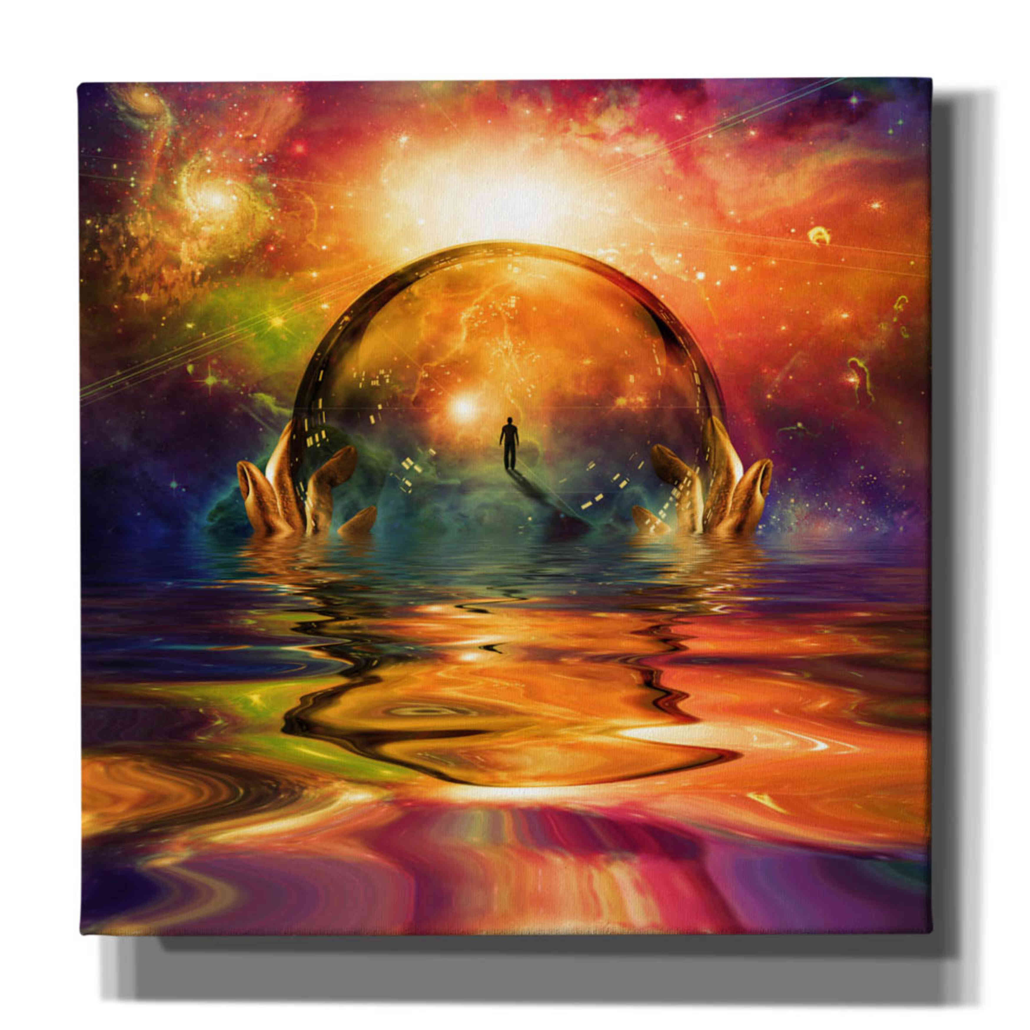 'Liquid Galaxy' by Epic Portfolio, Giclee Canvas Wall Art