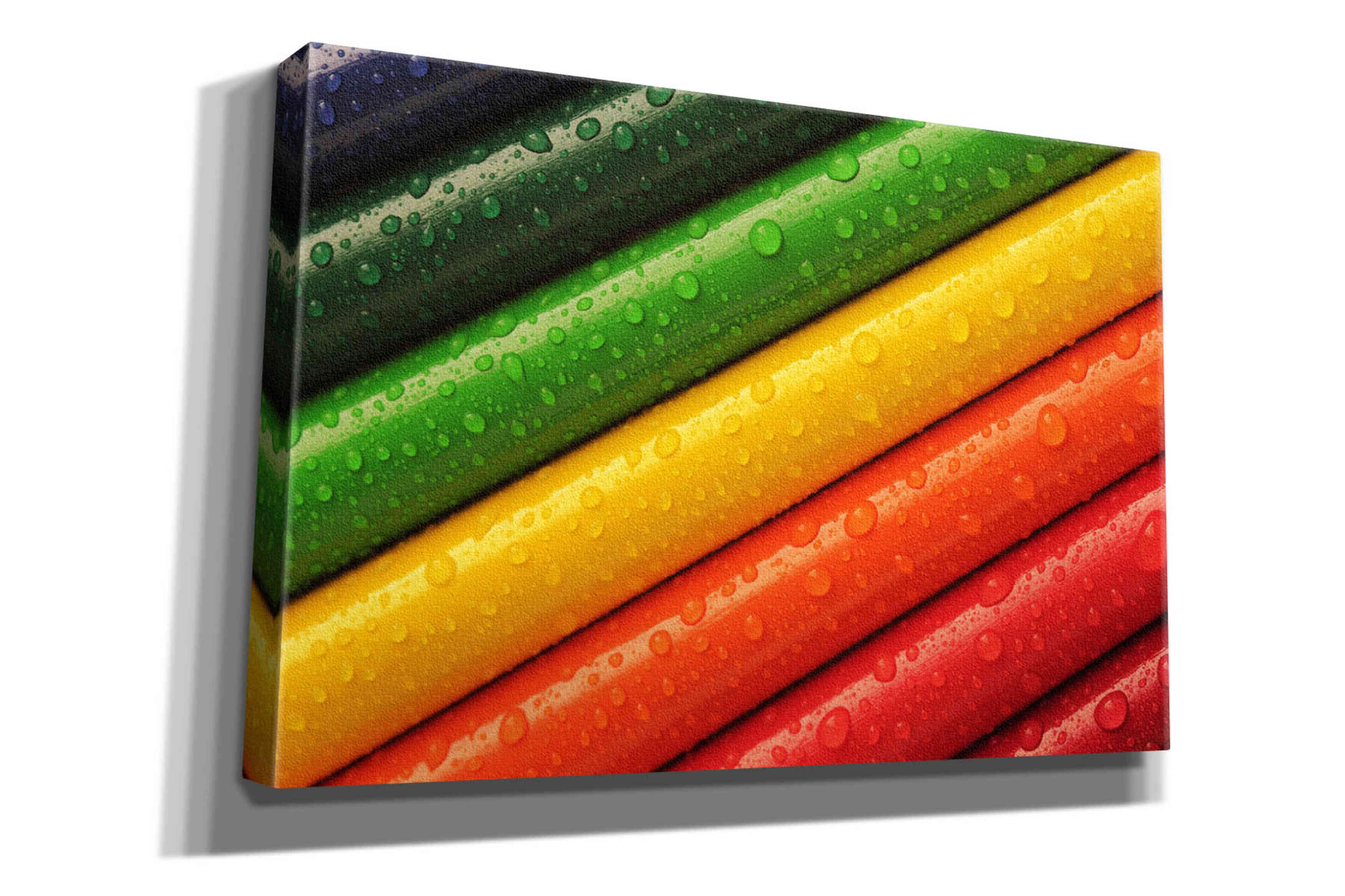 'Pencil Rainbow' by Epic Portfolio, Giclee Canvas Wall Art