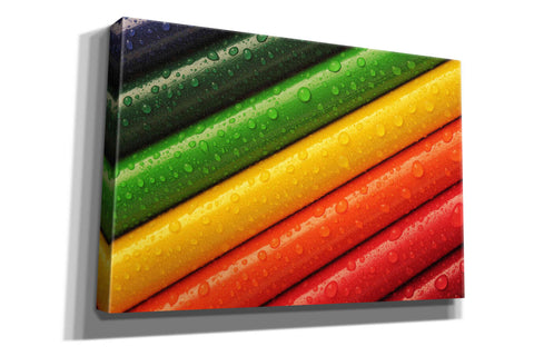 Image of 'Pencil Rainbow' by Epic Portfolio, Giclee Canvas Wall Art