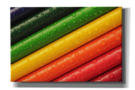'Pencil Rainbow' by Epic Portfolio, Giclee Canvas Wall Art
