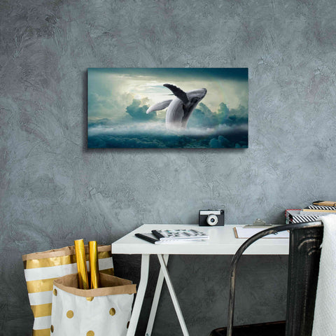 Image of 'Weightlessness' by Epic Portfolio, Giclee Canvas Wall Art,24x12