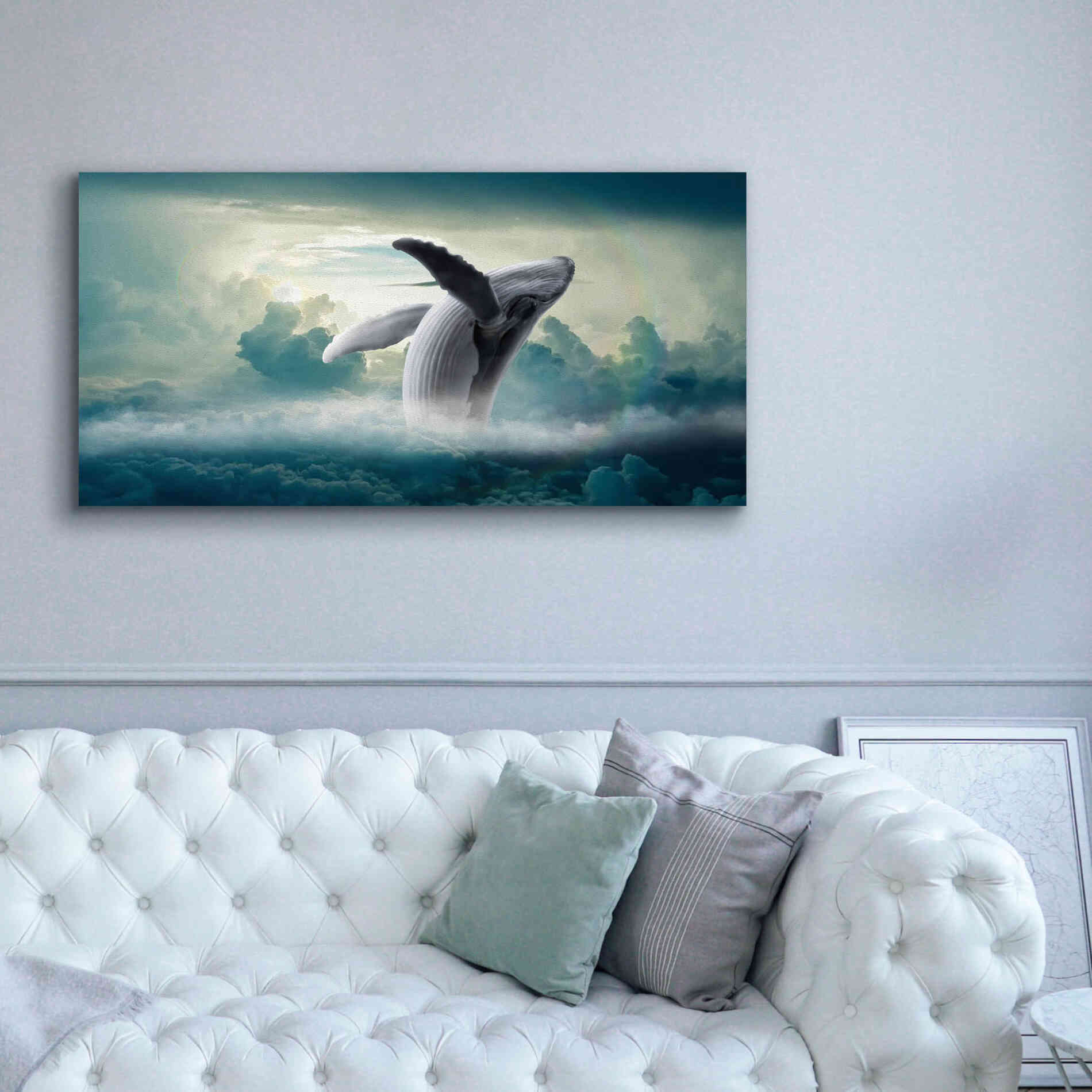 'Weightlessness' by Epic Portfolio, Giclee Canvas Wall Art,60x30