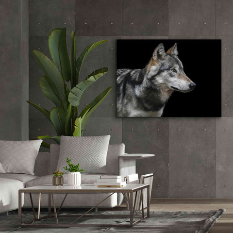 Image of 'Wolf' by Epic Portfolio, Giclee Canvas Wall Art,54x40