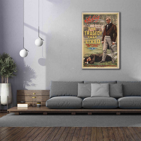 Image of 'The Tragedy That Lived The Fatality Of Love (1914)' by Epic Portfolio, Giclee Canvas Wall Art,40x60