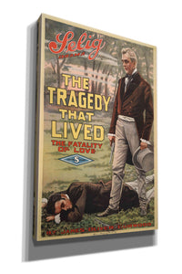 'The Tragedy That Lived The Fatality Of Love (1914)' by Epic Portfolio, Giclee Canvas Wall Art