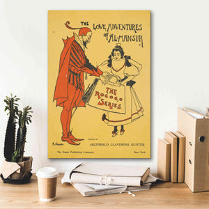 'The Love Adventures Of Al-Mansur (1895)' by Epic Portfolio, Giclee Canvas Wall Art,18x26