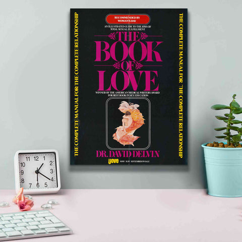 Image of 'The Book Of Love (1977)' by Epic Portfolio, Giclee Canvas Wall Art,12x16