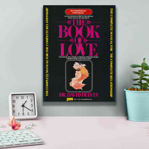 'The Book Of Love (1977)' by Epic Portfolio, Giclee Canvas Wall Art,12x16