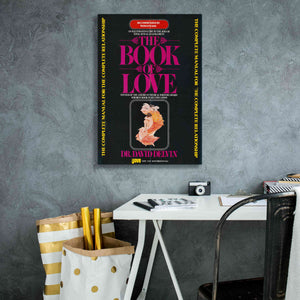 'The Book Of Love (1977)' by Epic Portfolio, Giclee Canvas Wall Art,18x26