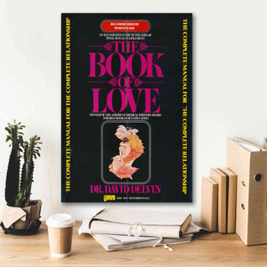 'The Book Of Love (1977)' by Epic Portfolio, Giclee Canvas Wall Art,18x26