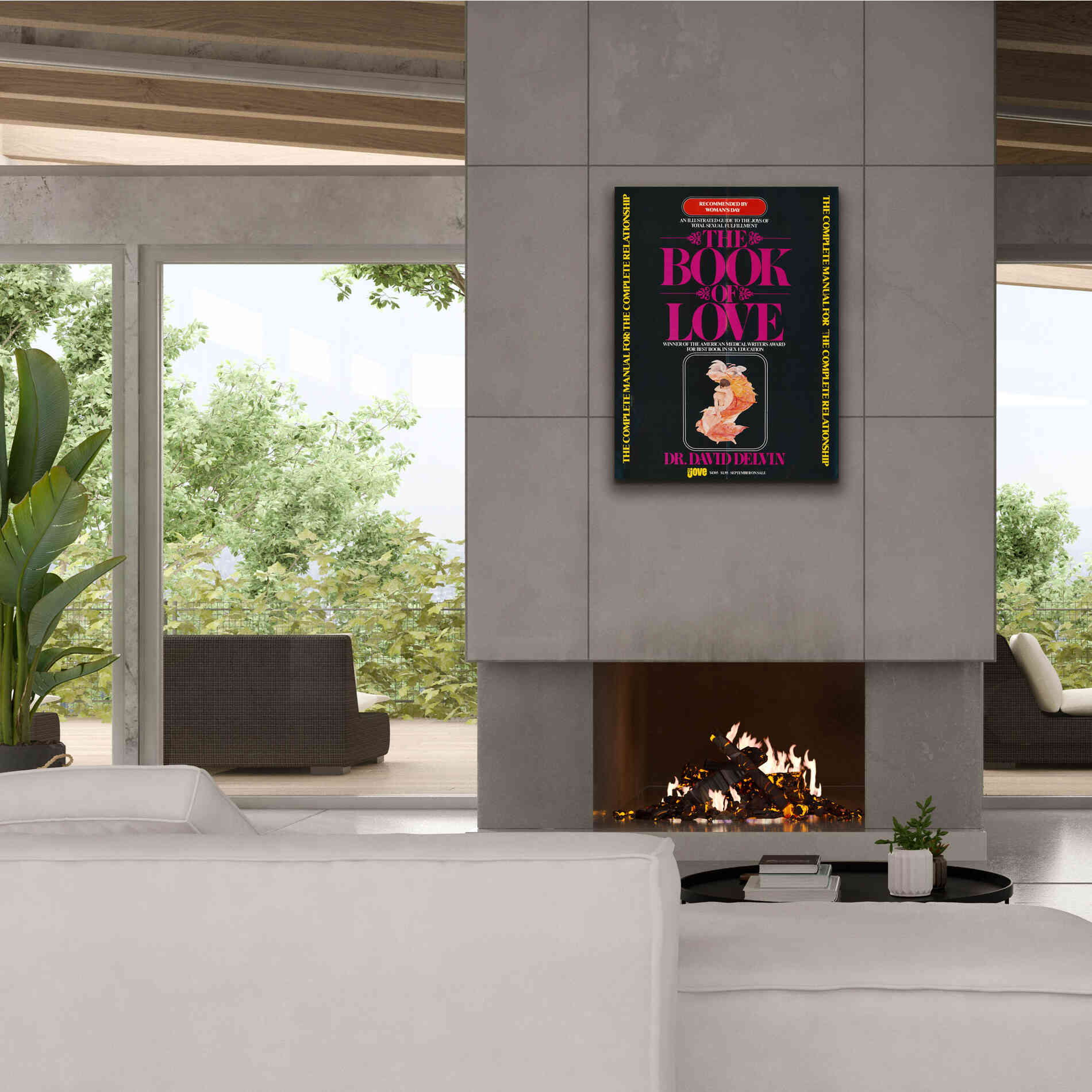 'The Book Of Love (1977)' by Epic Portfolio, Giclee Canvas Wall Art,26x34