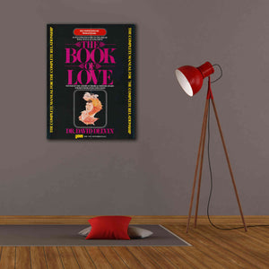 'The Book Of Love (1977)' by Epic Portfolio, Giclee Canvas Wall Art,26x34