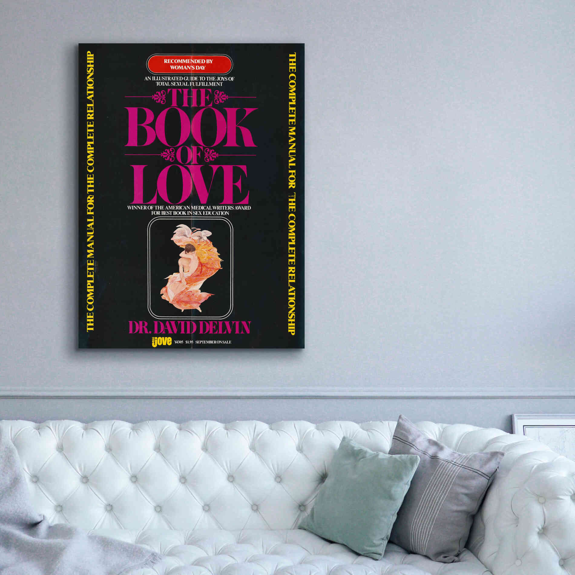 'The Book Of Love (1977)' by Epic Portfolio, Giclee Canvas Wall Art,40x54