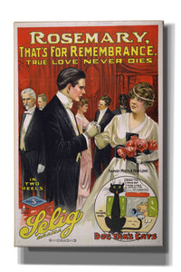 'Rosemary, That’S For Remembrance (1914)' by Epic Portfolio, Giclee Canvas Wall Art