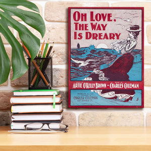 'Oh Love, The Way Is Dreary (1901)' by Epic Portfolio, Giclee Canvas Wall Art,12x16