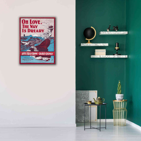 Image of 'Oh Love, The Way Is Dreary (1901)' by Epic Portfolio, Giclee Canvas Wall Art,26x34
