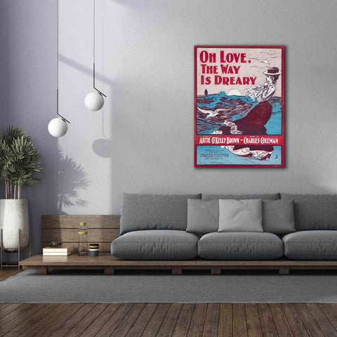 Image of 'Oh Love, The Way Is Dreary (1901)' by Epic Portfolio, Giclee Canvas Wall Art,40x54