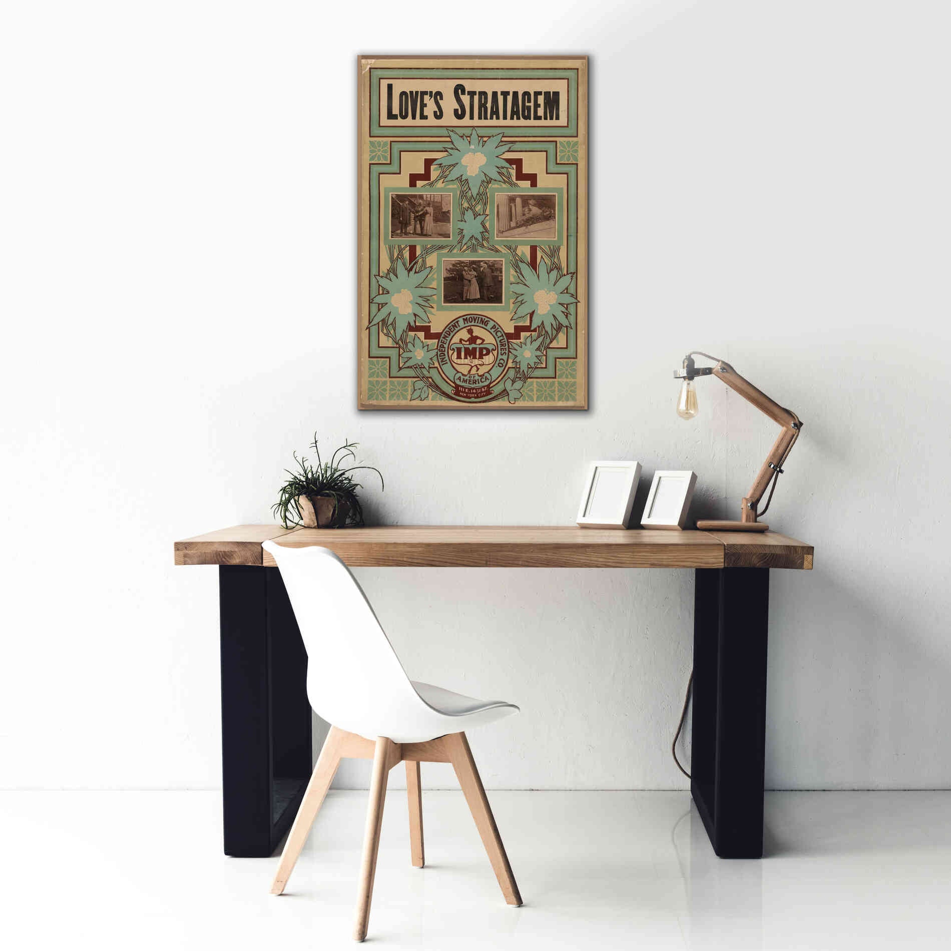 'Love’S Stratagem (1909)' by Epic Portfolio, Giclee Canvas Wall Art,26x40