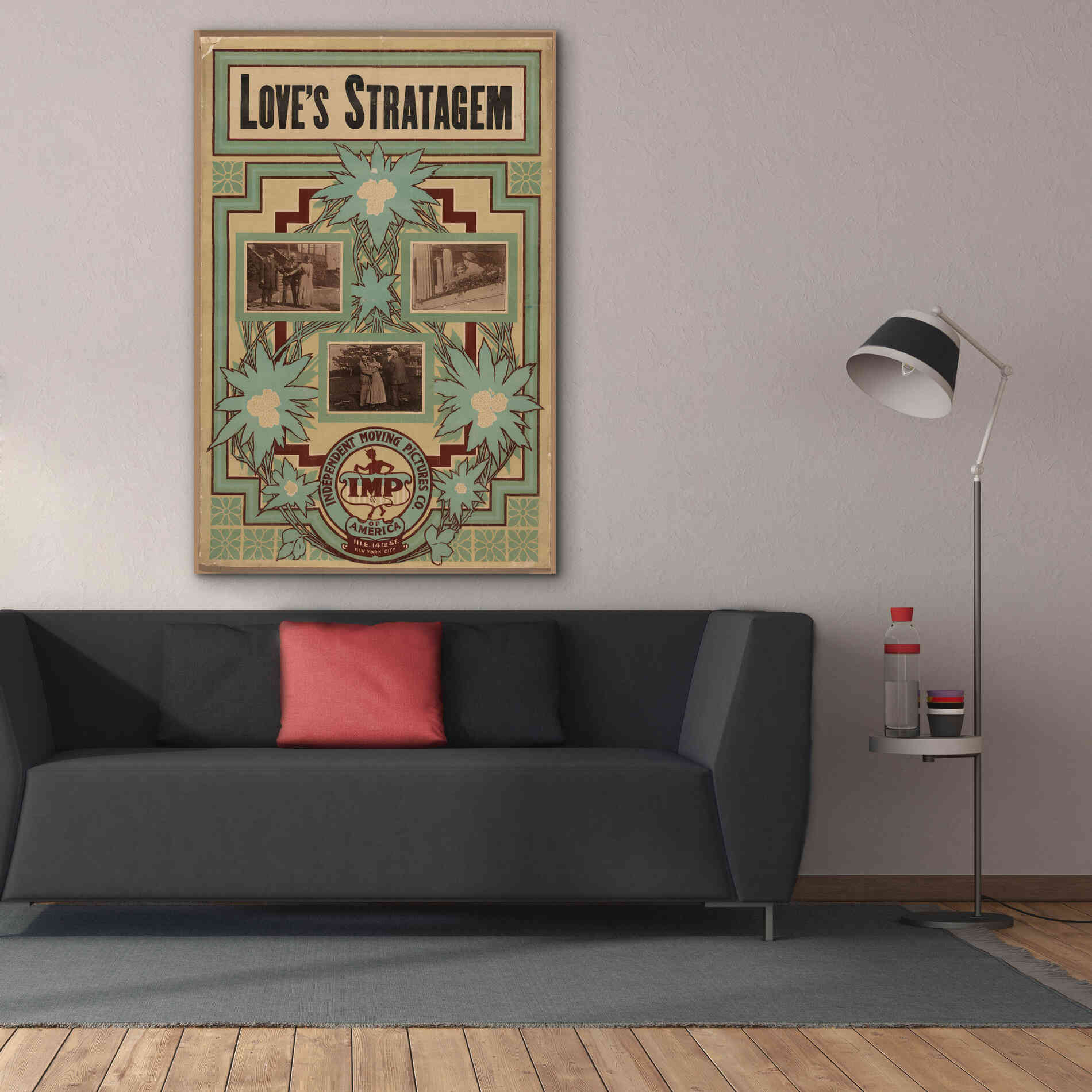 'Love’S Stratagem (1909)' by Epic Portfolio, Giclee Canvas Wall Art,40x60