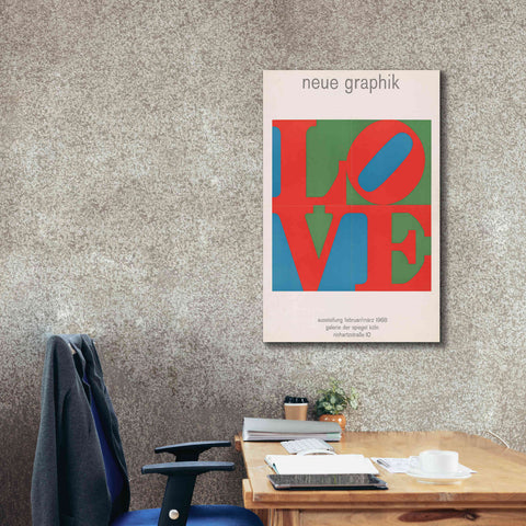 Image of 'Love. Neue Graphik (1968)' by Epic Portfolio, Giclee Canvas Wall Art,26x40