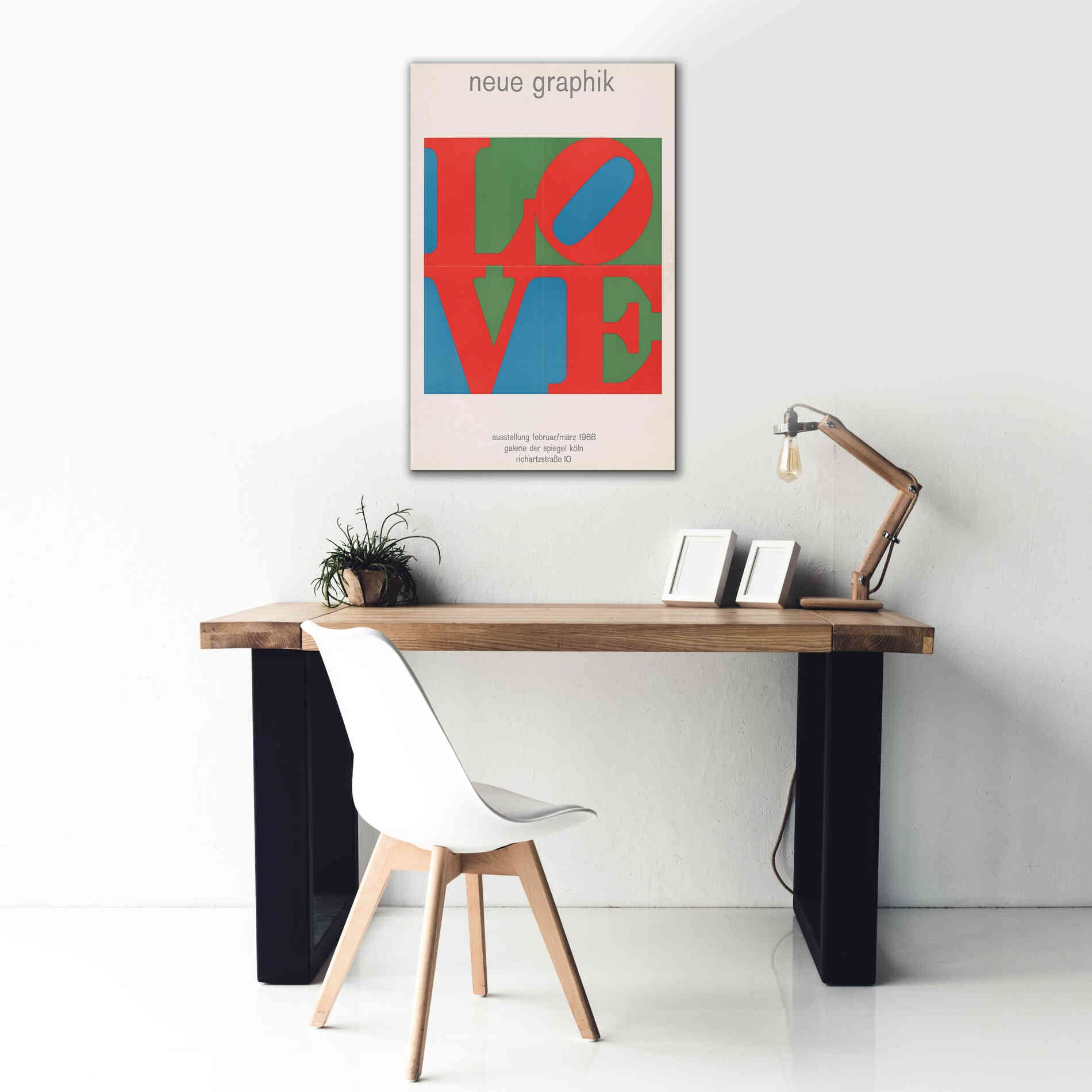 'Love. Neue Graphik (1968)' by Epic Portfolio, Giclee Canvas Wall Art,26x40