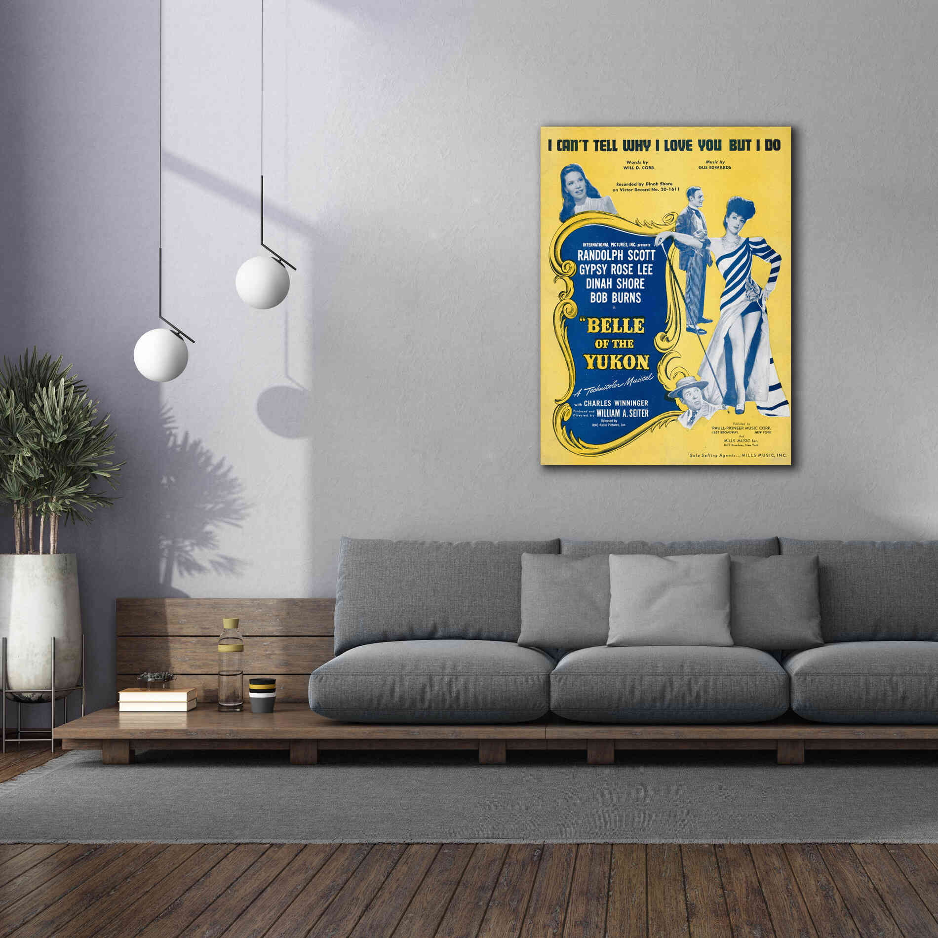 'I Can’T Tell Why I Love You, But I Do (1900)' by Epic Portfolio, Giclee Canvas Wall Art,40x54