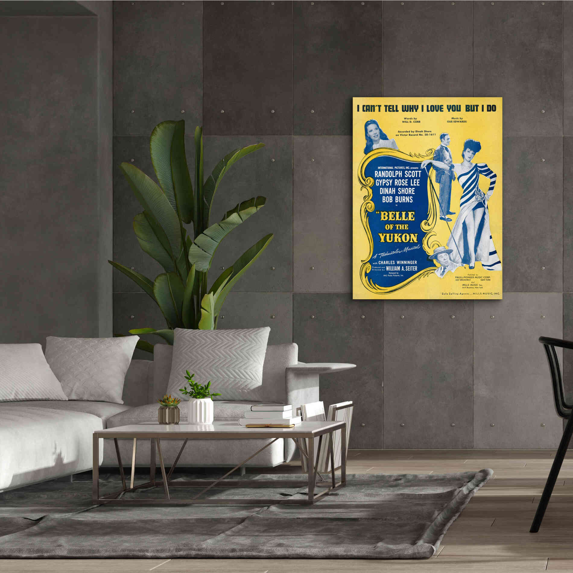 'I Can’T Tell Why I Love You, But I Do (1900)' by Epic Portfolio, Giclee Canvas Wall Art,40x54